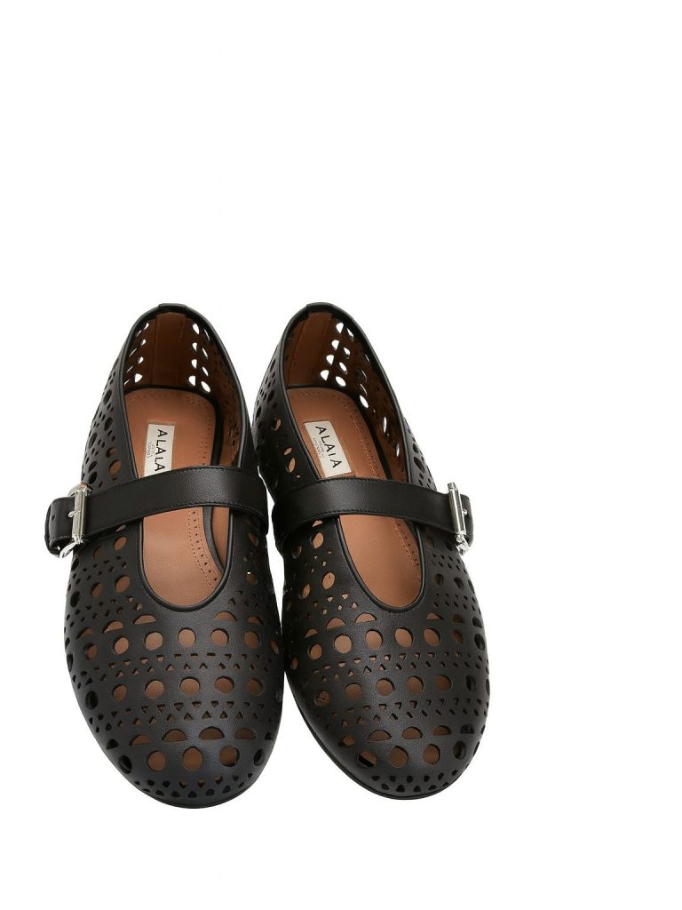 ALAIA — балетки черные 39.5