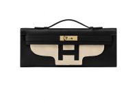 Hermès — клатч Kelly черный