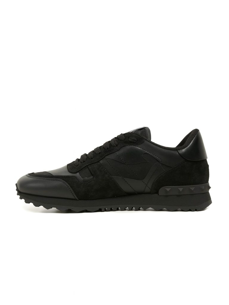 Valentino — кроссовки черные 38.5