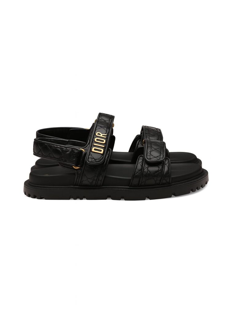 Dior — босоножки черные 40.5