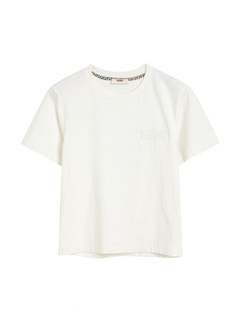 Fendi — футболка белая M/S