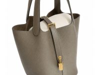 Hermès — сумка Picotin 22 бежевая