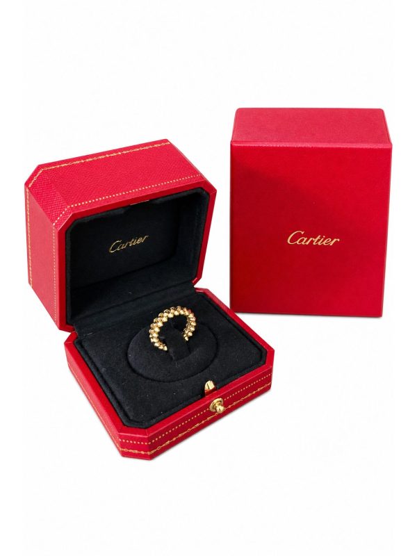 Cartier — кольцо Clash золотое 48 — фото 1