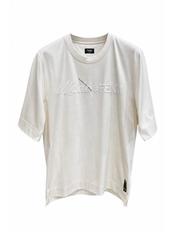Fendi — футболка белая XS — фото 1