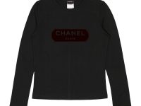 Chanel — лонгслив черный S