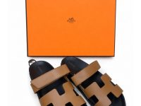 Hermès — сандалии коричневые 40/41