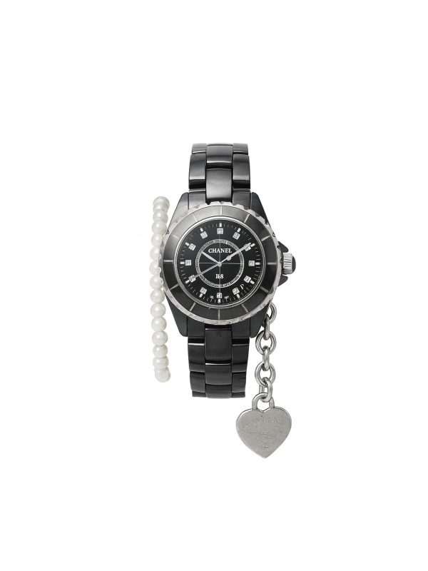 Chanel — часы J12 черные 33 — фото 1