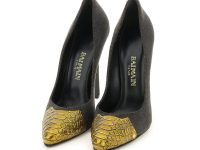 Balmain — туфли серые 37