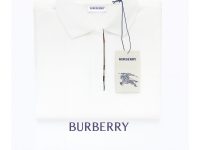 Burberry — поло белое L