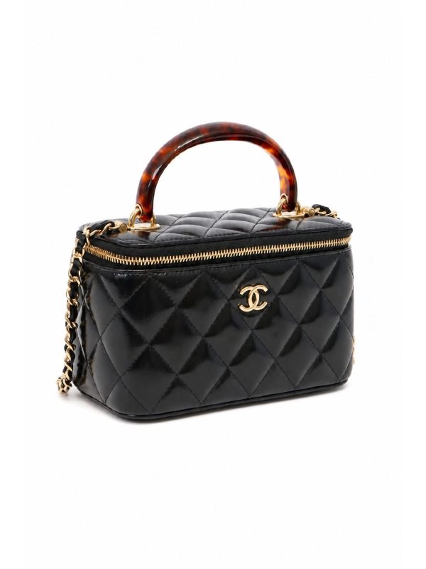 Chanel — сумка Long Vanity черная №2281-1 — фото 1