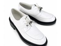 Hermès — ботинки First Oxford белые 38.5