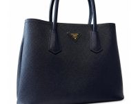 Prada — сумка темно-синяя