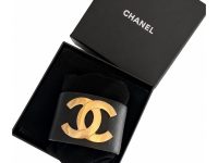 Chanel — браслет черный S
