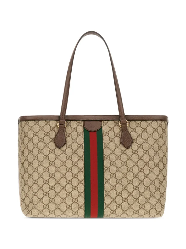 Gucci Ophidia — сумка, бежевая — фото 2