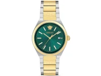 Versace V-Auria 39 мм, часы золотого оттенка