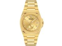 Versace Antares Greek Key 40 мм, часы, золотой