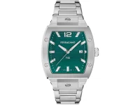 Ferragamo часы F-80 Tonneau 3H 42 мм, зелёный