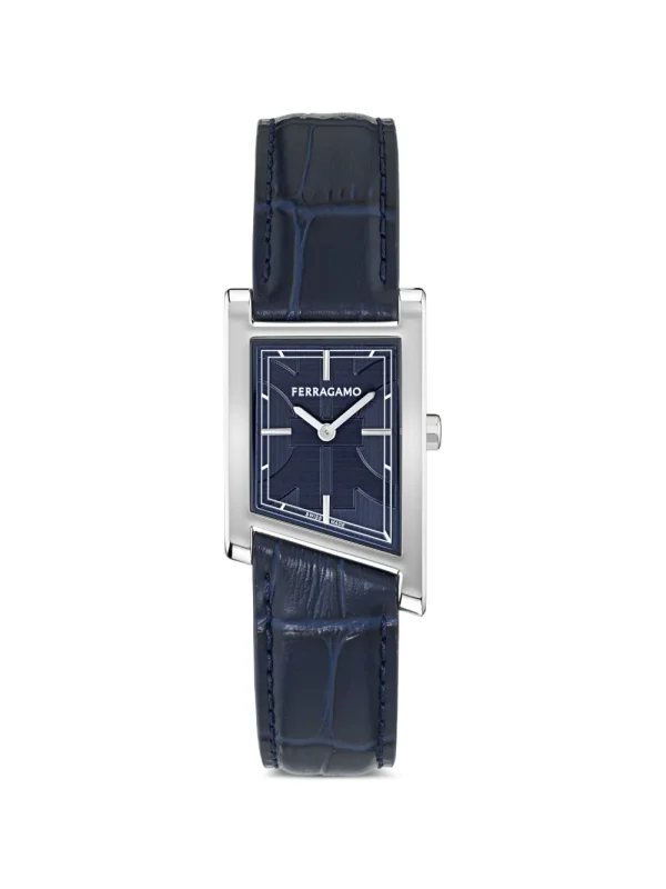Ferragamo часы Asymétrique 39 мм, синий — фото 1