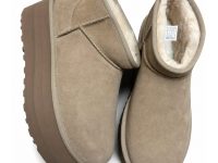 UGG — платформа песочно-бежевая