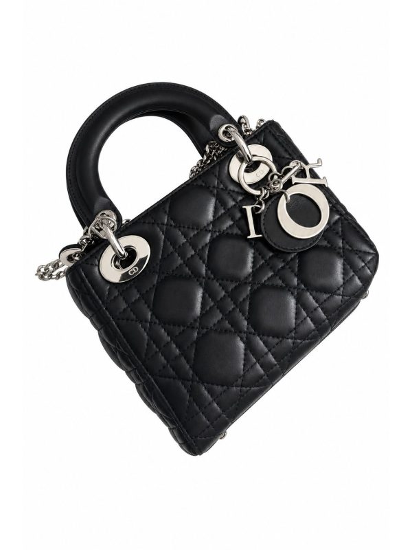 Christian Dior — сумка Lady Dior черная — фото 1