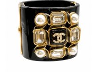 Chanel — браслет черный