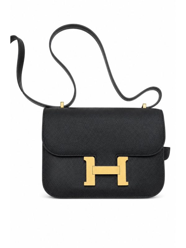 Hermès — сумка Constance 18 черная — фото 1
