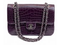 Chanel — сумка Classic Flap 25 пурпурная