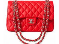 Chanel — сумка Double Flap Jumbo красная
