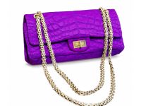 Chanel — сумка 2.55 фиолетовая