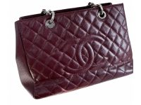 Chanel — сумка Grand Shopping Tote бордовая