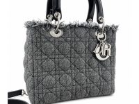 Dior — сумка Lady Dior серая