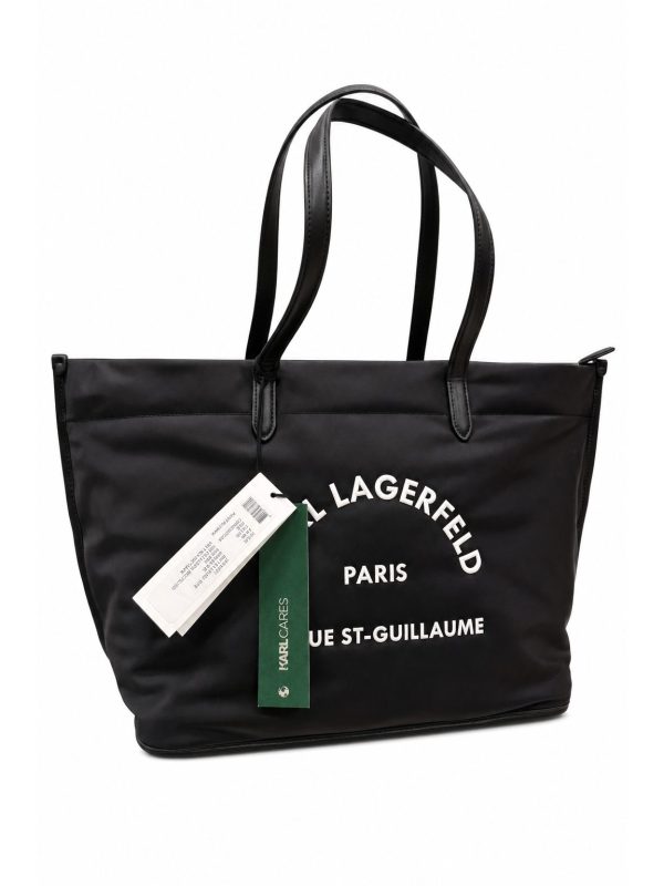KARL LAGERFELD — шоппер черный — фото 1