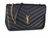 Saint Laurent — сумка черная кожа