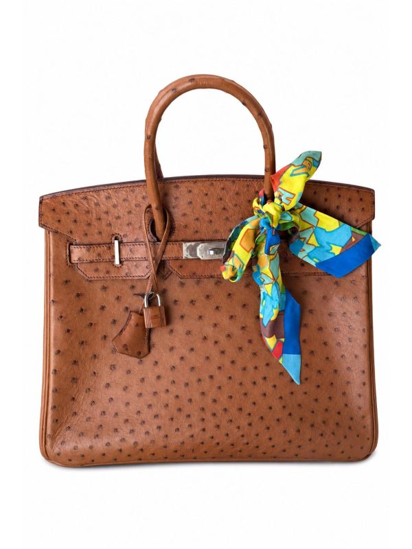 Hermès — сумка Birkin 35 коричневая — фото 1