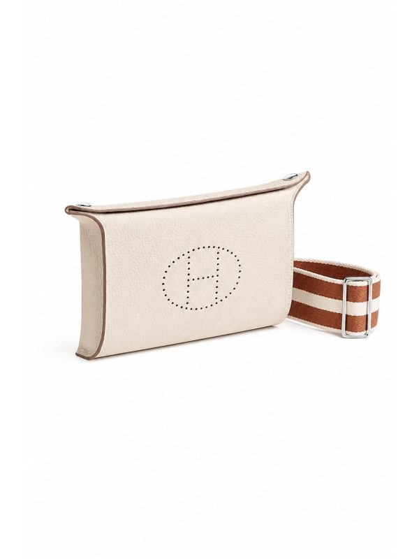 Hermès — сумка Videpoches бежевая — фото 1