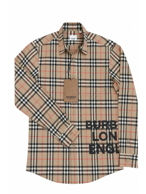 Burberry — рубашка S — фото 1