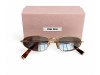 Miu Miu — очки золотые