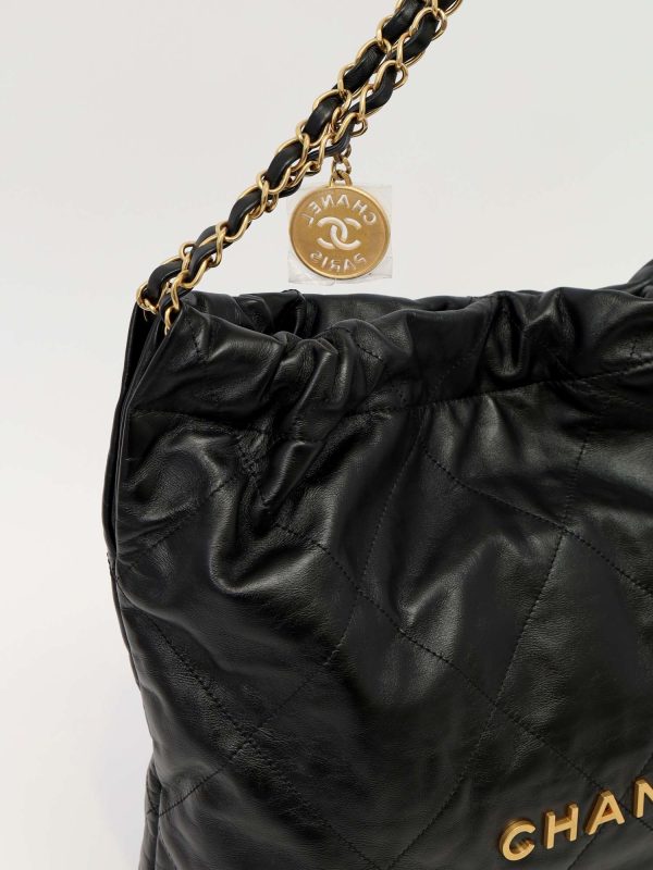 Chanel — сумка 22, чёрная · арт. S30837898 — фото 7