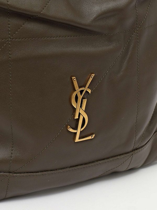 Saint Laurent — сумка Jamie, хаки — фото 8