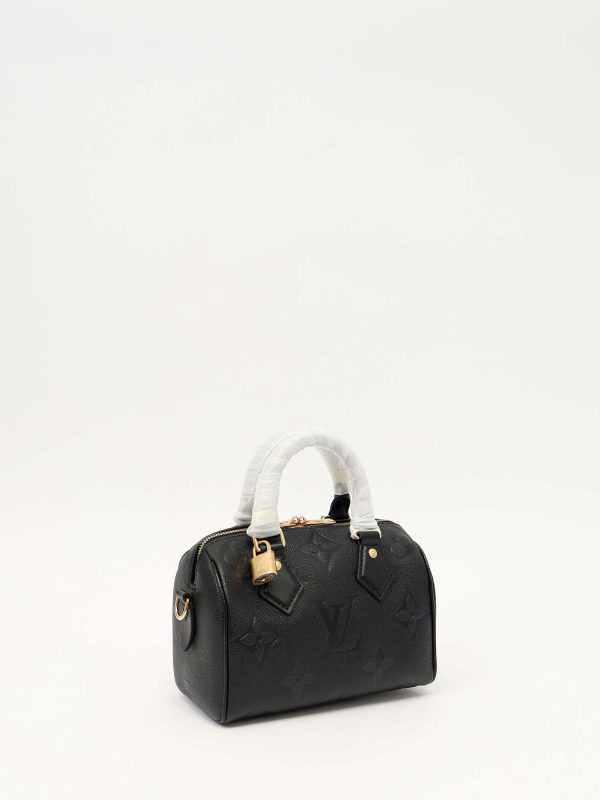 Louis Vuitton — сумка Speedy, чёрная — фото 3
