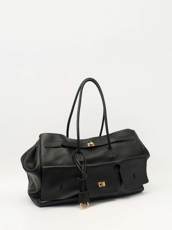 Balenciaga — сумка Bel Air, чёрная — фото 3