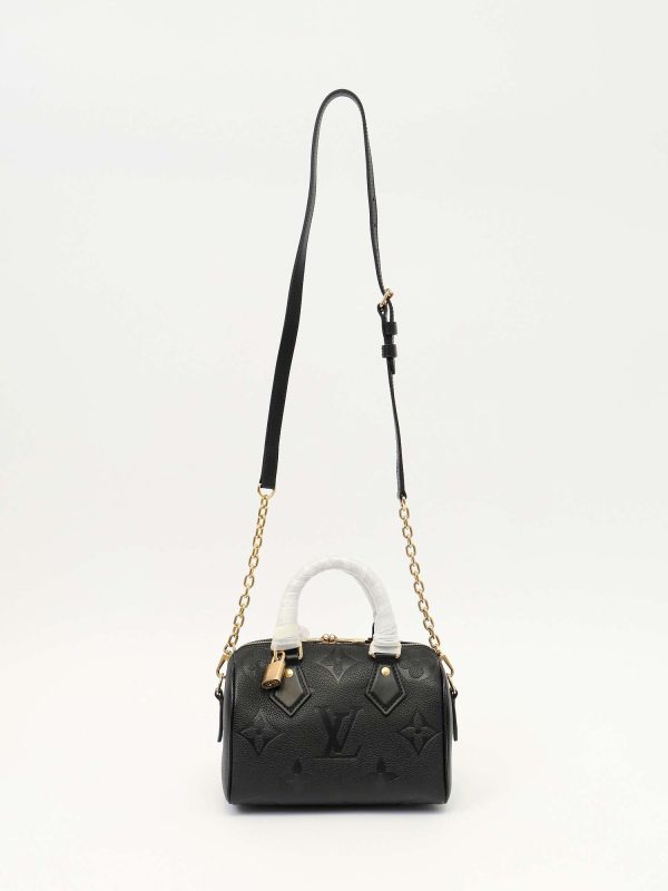 Louis Vuitton — сумка Speedy, чёрная — фото 6