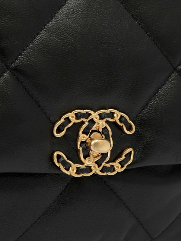 Chanel — сумка 19, чёрная · арт. S31412893 — фото 7