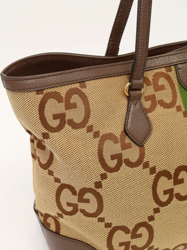 Gucci — сумка Ophidia, коричневая — фото 6