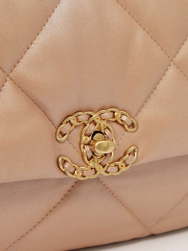 Chanel — сумка 19, розовая — фото 7