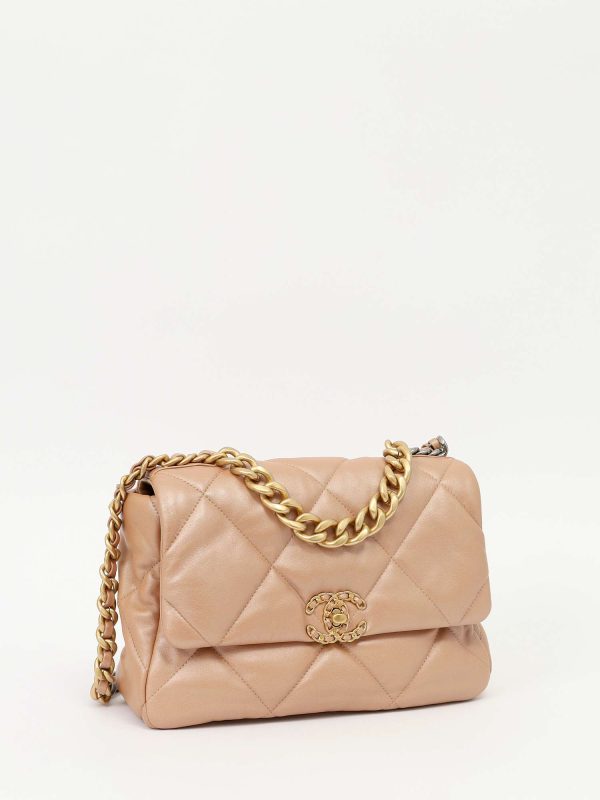 Chanel — сумка 19, розовая — фото 3