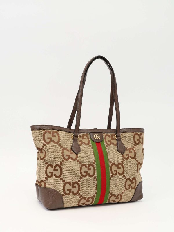 Gucci — сумка Ophidia, коричневая — фото 3