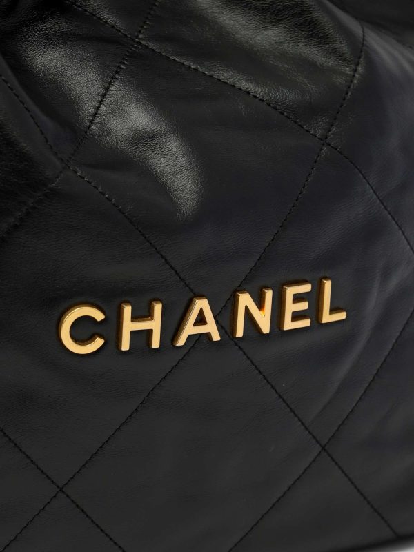 Chanel — сумка 22, чёрная · арт. S30837896 — фото 5