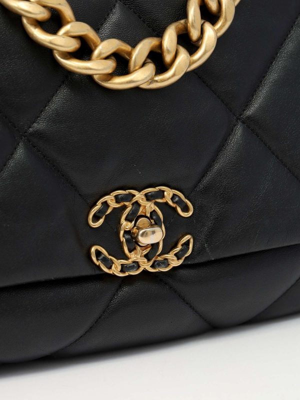 Chanel — сумка 19, чёрная · арт. S30837924 — фото 6