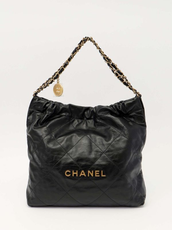 Chanel — сумка 22, чёрная · арт. S30837898 — фото 1
